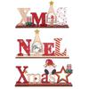 Christmas DIY English Letter Brand Wooden Tabletop Small Tabletop Set Christmas Gifts