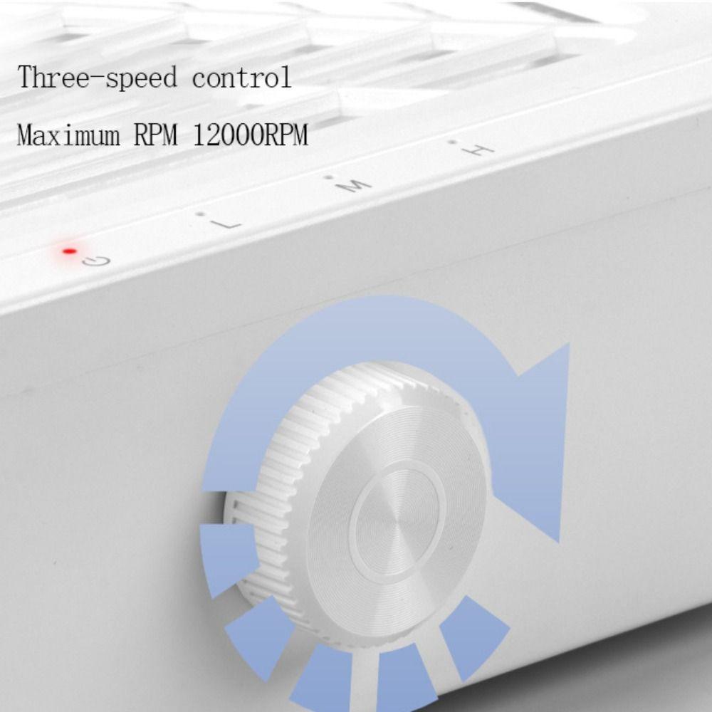 120W Manicure Vacuum Collector Turbine Dust Collector Machine US/EU/UK Nail Dust Collector  DIY