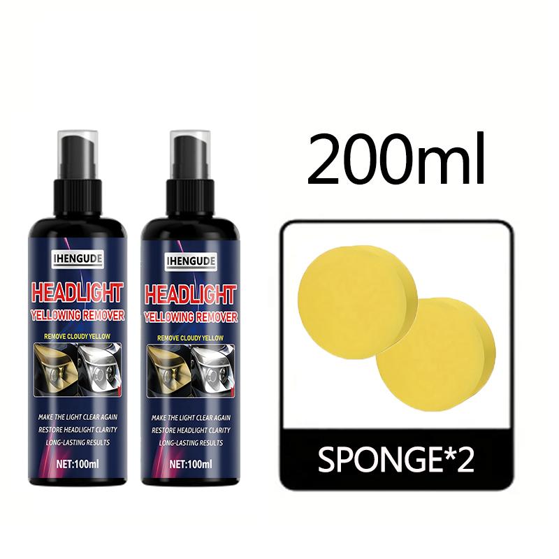 Car Headlight Repair Fluid, Anti-Oxidation/Polishing Agent, Removes Scratches, Brightens Headlights, and Nourishes the Headlights