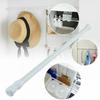 No Drill Installation Easy To Use Spring Loaded Voile Tension Rod for Your Home