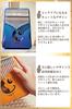 ideamall Kalimba for Beginners 17-Key Wooden Thumb Piano Finger Piano Brown