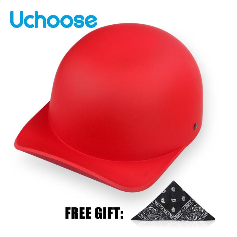 Uchoose Innovative Baseball Cap Magical Handsome Moto Off-road Vehicle Battery Car Helmet Suitable Giving A Veil Affordable