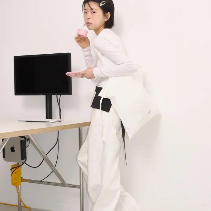 Draw Big Bag (White)