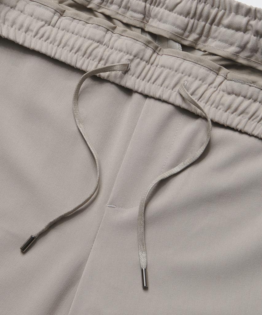 Musinsa Standard Genderless Wide Elastic Waist Slacks [Light Beige]