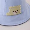 Cute Bear Bucket Hat for Infants & Toddlers - Versatile Sun Protection for Spring, Summer, and Autumn Outings
