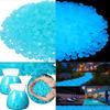 500Pcs Glow In The Dark Garden Pebbles, Gardening Luminous Glow Stones Outdoor Decor Glowing Water Fish Tank Gravel