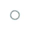 Luxurious Blue Moissanite Ring for Women Charm Simple Women's Moissanite Diamond Ring Jewelry Valentine's Day Gifts