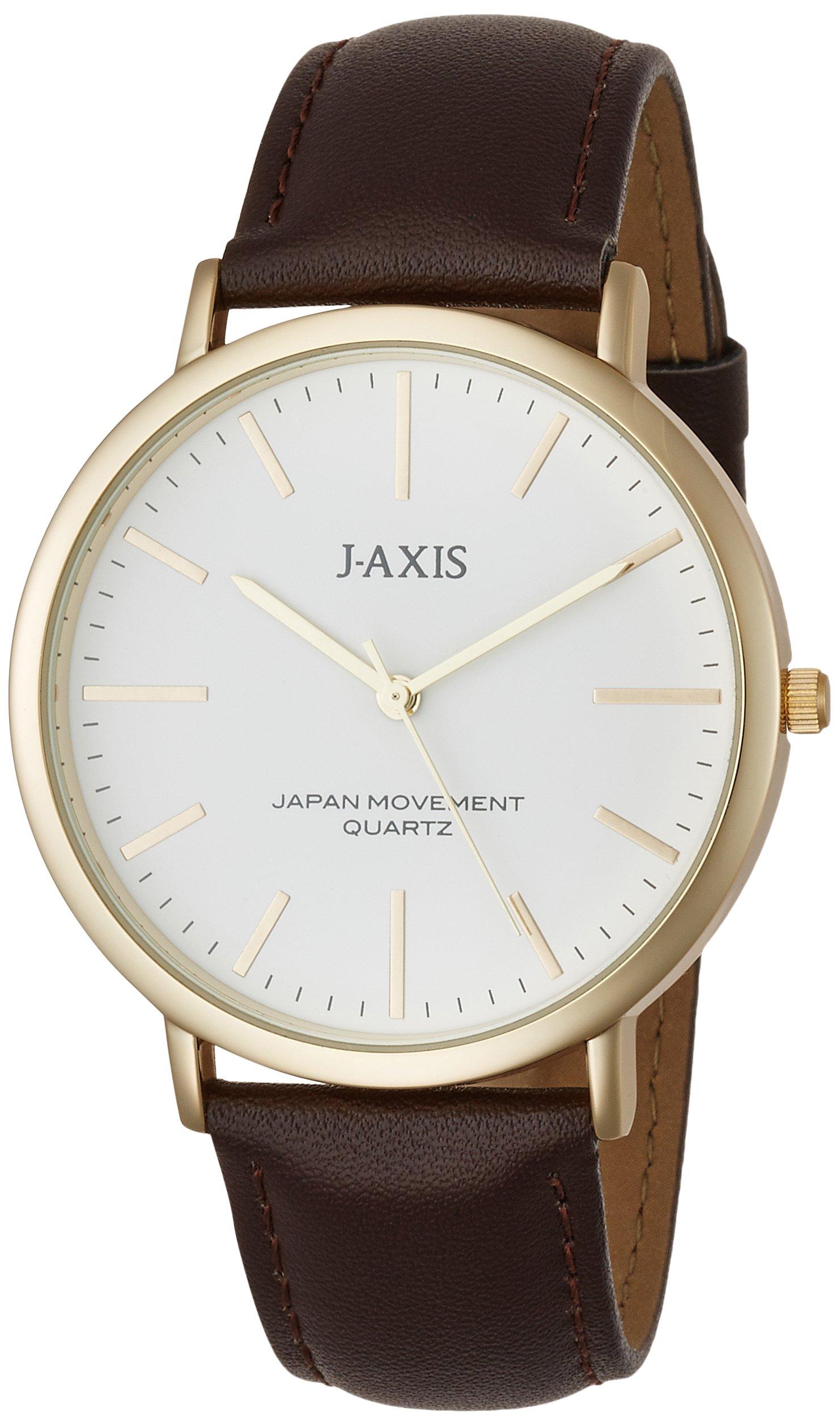 

[J-Axis] Часы BG1127-DBR подлинные импортные коричневые