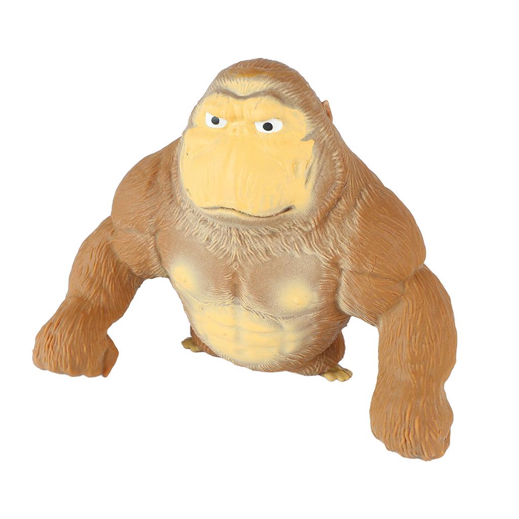Jucărie Antistres Maimuță Maro Squeeze Figurină Anime Păpușă Elastică pentru Reducerea Stresului Jucărie Interesantă