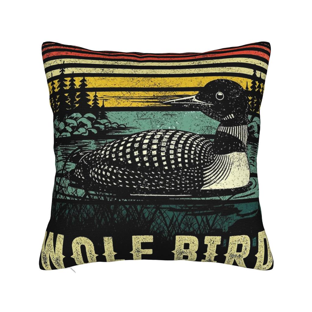 Dekorative Kissenhülle Beheizte Rivalität Dummer Kanadischer Wolf Vogel Produkt Sofa Kissenbezug Hülle Quadratisch Mehrere Größen