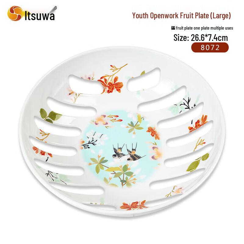 Wuhe Melamine Deep Fruit Plate
