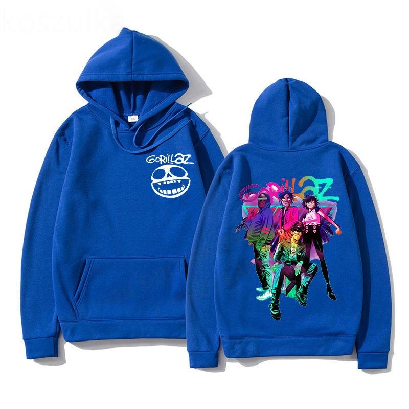 Hanorac Gorillaz Bărbați Femei Hanorac Fashion Toamnă Iarnă Fleece Streetwear Topuri