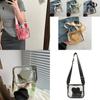 Chic And Stylish Spring Fashion Jelly Shoulder Bag For Women In Black White Green Yellow And Pink Colors
