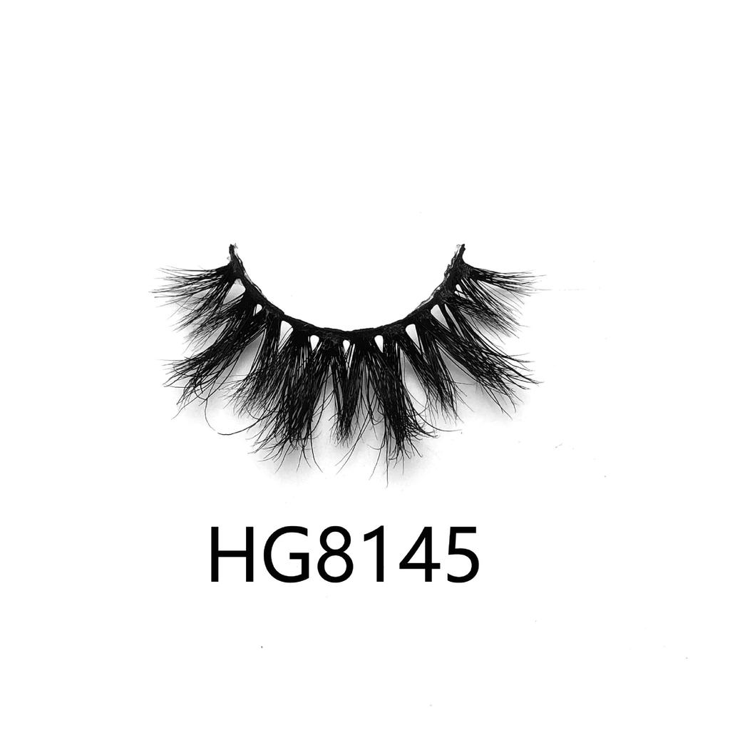 20mm Mink Hair False Eyelashes European And American Multi -Layer Thick Cross Curly Messy False Eyelashes