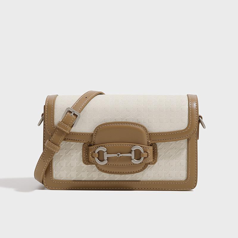 

Baobao женская новая модная ретро контрастного цвета маленькая квадратная сумка небольшого дизайна Высококачественная сумка через плечо на одно плечо