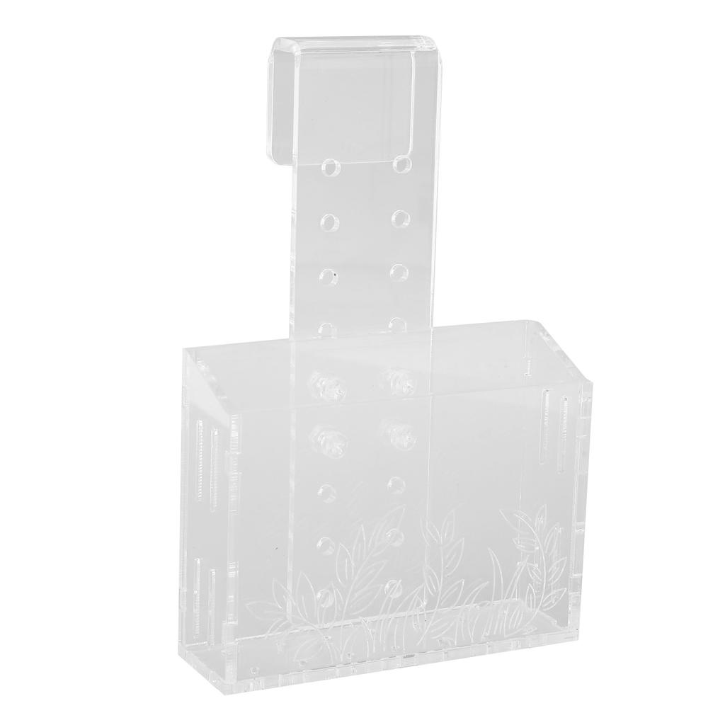 Aquarium Aquatic Pflanzer Transparent Acryl Fisch Tank Hängen Wasser Pflanzen Pflanzer mit Haken und