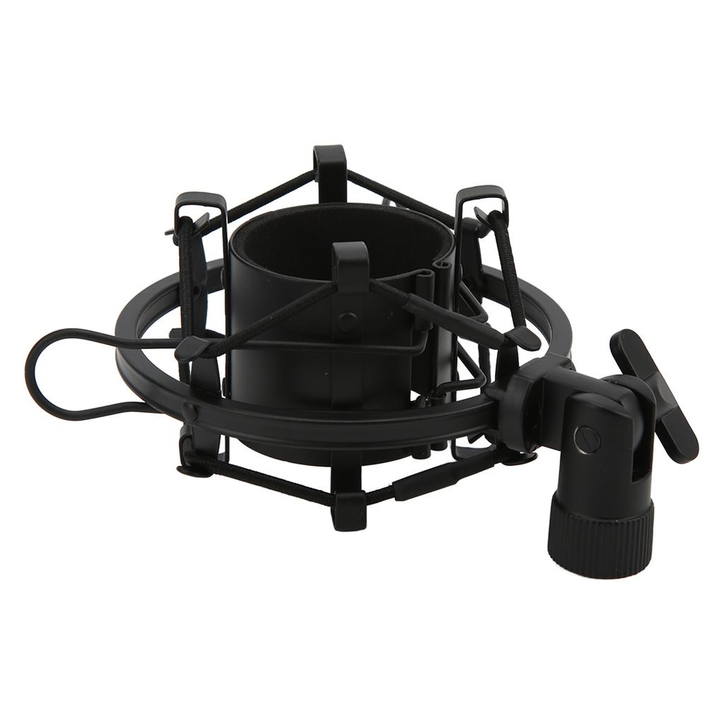 Microphone Shock Mount 47‑57mm Mic Anti Vibration Holder Adapter Clip for Live Streaming Recording