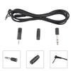 3m 6.35mm Straight to Right Angle Plug Guitar Audio Cable Line with 3