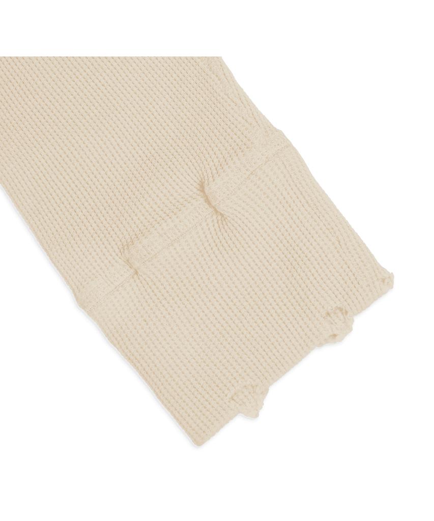 TUEWID Tuewid Classic Waffle Knit Henley Longsleeve T-Shirt