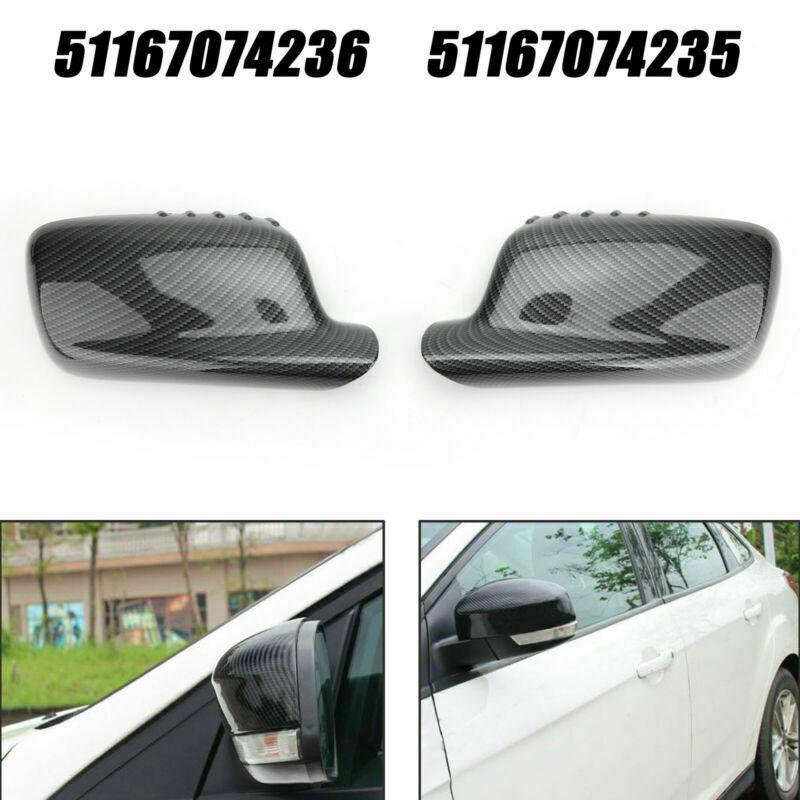 

1Pair Mirror Cover Cap fit BMW E46 E65 E66 745i 750i 51167074236 51167074235