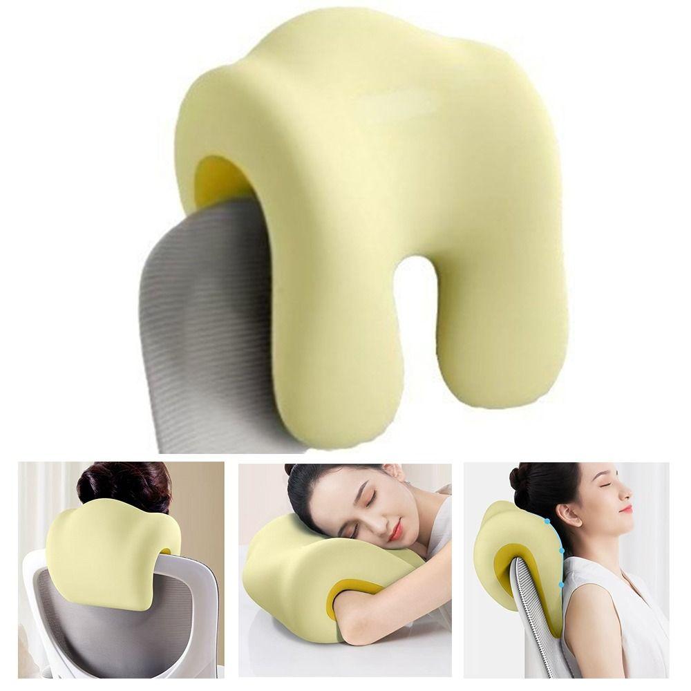 With Neck Support Head Rest Attachment Ergonomic Office Chair Neck Pillow  Office