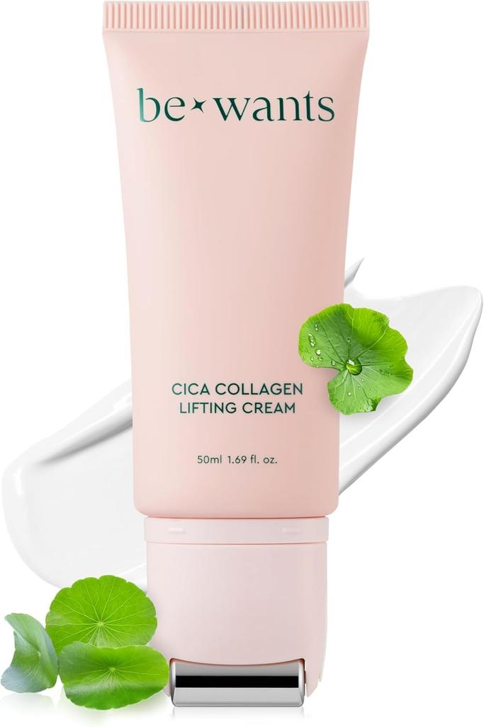 Bewants bewants cica crème liftante au collagène 50ml crème raffermissante crème de soin soin hydratant peau sèche rugueuse soin de la peau soin pour une belle peau peau sèche