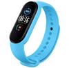 Watch Straps For Mi Band 7 6 5 4 3 Wristband Silicone Bracelet Wrist Straps MiBand 3/4 Band5 Band6 Smartwatch Accessories
