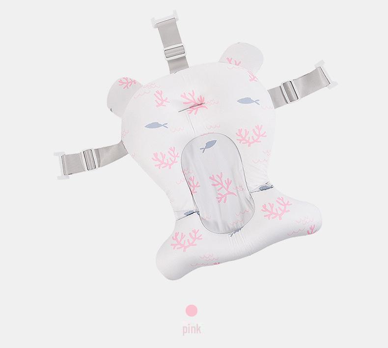 Baby Bath Net: Floating Bath Mat for Newborns, Usable Sitting or Lying Down, Customizable Options Available