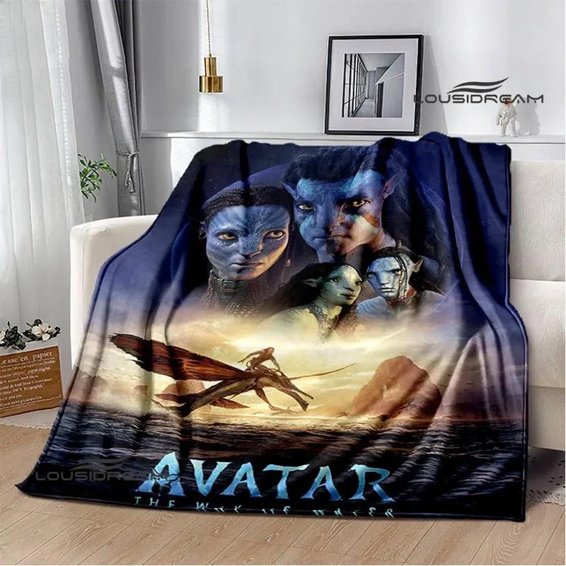 

Movie Avatar: The Way of Water Printed blanket Flange Warm blankets picnic blanket Home travel blanket bed linings Birthday Gift 100X150CM