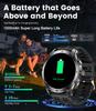 New Military GPS SmartWatch 1.75 HD  10ATM/IP68Waterproof Compass Smartwatch 1000mAh Large Battery BT Call SmartWatche