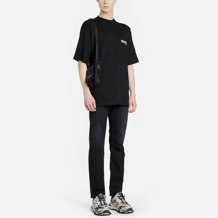 Balenciaga Logo Print T Shirt 620969TIV521070