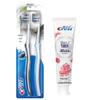 Velvet Black Tea Gum Care Toothbrush & Rose Toothpaste Set