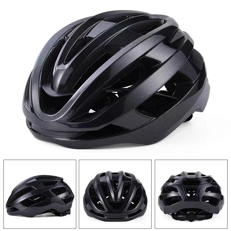 Unisex Cycling Helmet Mountain Road Bikes Integrated Spine Design Full Molded EPSPC Shell With Rear LED Light