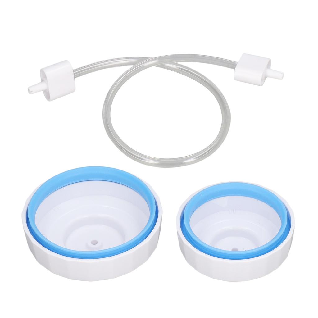 Mason Jar Vacuum Sealer Kit Jar Vacuum Sealing Accessory with Hose Lid Manual Portable Vacuum Pump