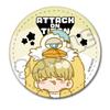 TV Anime On Titan The Final 11th Edition Leather Badge M OC "Attack Season" [Armin] [Round]