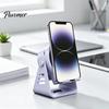 Horizontal And Vertical Phone Stand Wireless Induction Speaker, No Bluetooth-compatible Auto Play Sound Amplifier with Desktop Speaker for Desk Stand,