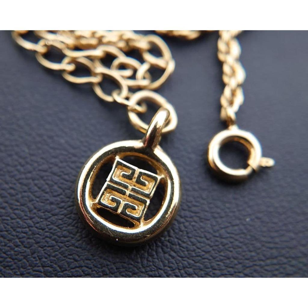 Used GIVENCHY Heart-shaped Logo Necklace