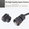 Dual Port Aviation Waterproof Network Switch Coupler Ethernet Cat5e 8P8C 8pin Panel RJ45 Connector Plug Socket Signal Adapter