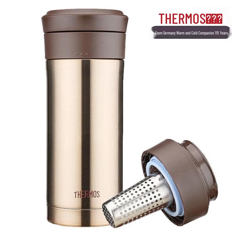 THERMOS 350ML Stainless Steel Insulated Mug with Tea Infuser
