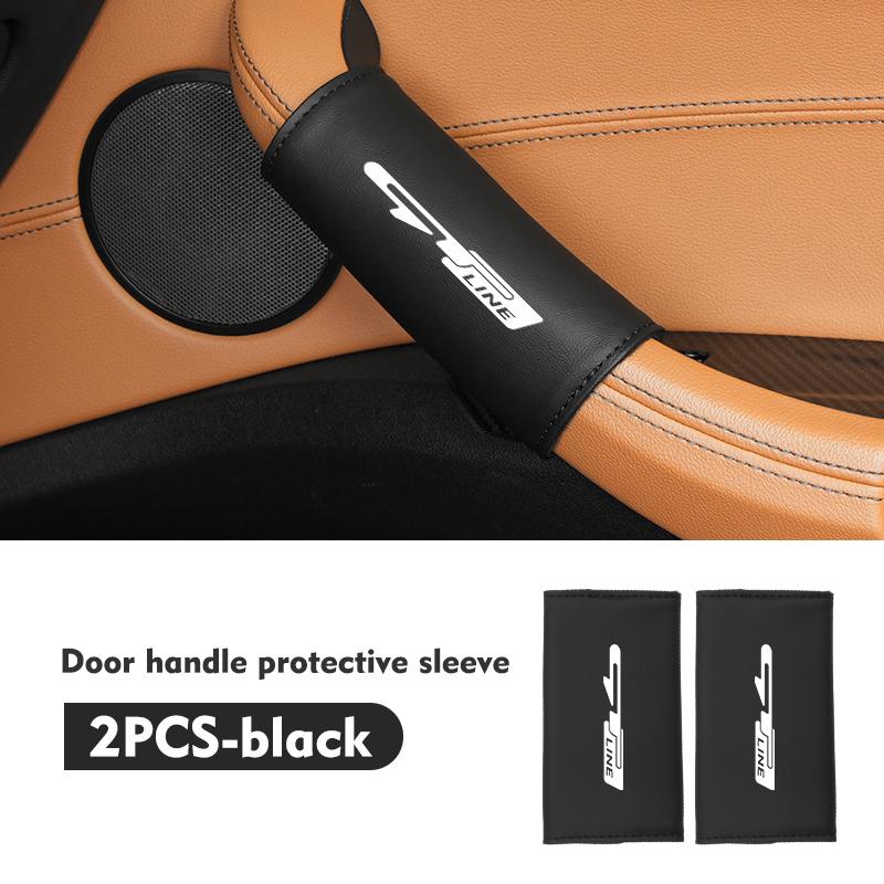 NAQF7 For KIA Car Handle Protective Cover Roof Handle Covers Auto Interior Accessories K5 K2 Optima Soul Spectra Niro Cadenza Sephia