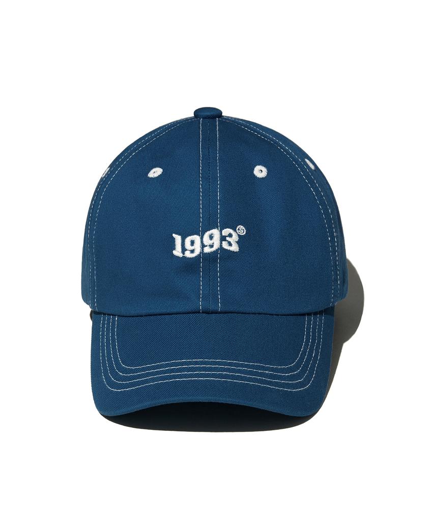 1993STUDIO Wave Logo Ball Cap_Blue