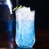 ZISIZ Transparent Diamond Glass Cup