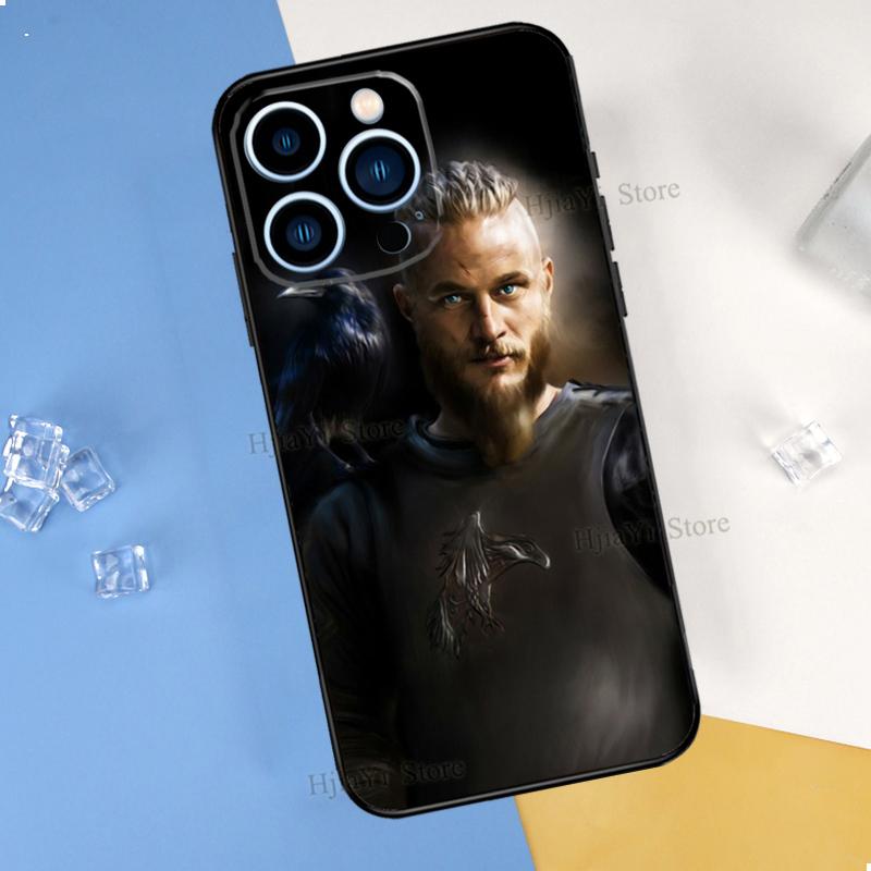 Ragnar Lothbrok Vikings Fall Für iPhone XR X XS Max 5S 6S 7 8 Plus SE 2020 11 12 13 Pro Max Mini Telefon Abdeckung