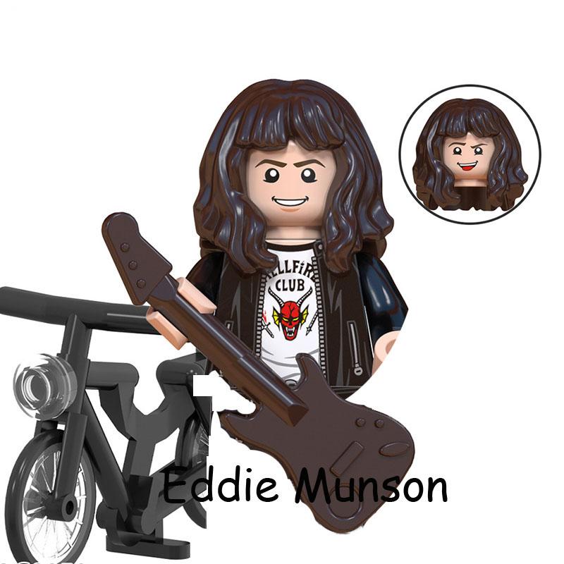 A Rémisztő Film Fejjel lefelé Dustin Mike Lucas Will Eleven Építőkockák Világosítsd Fel Akciófigura Játékok Gyerekeknek