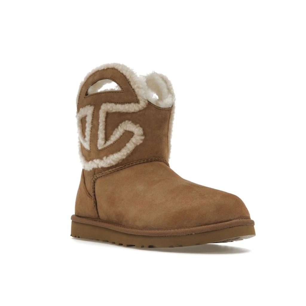 Telfar x UGG Logo Mini Boty Kaštanové Unisex Tenisky Hnědé 1122991-CHE