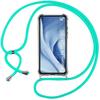 Protective Case for Xiaomi Mi 11 Lite (6.55") - eFConnection - Flexible - Transparent-green