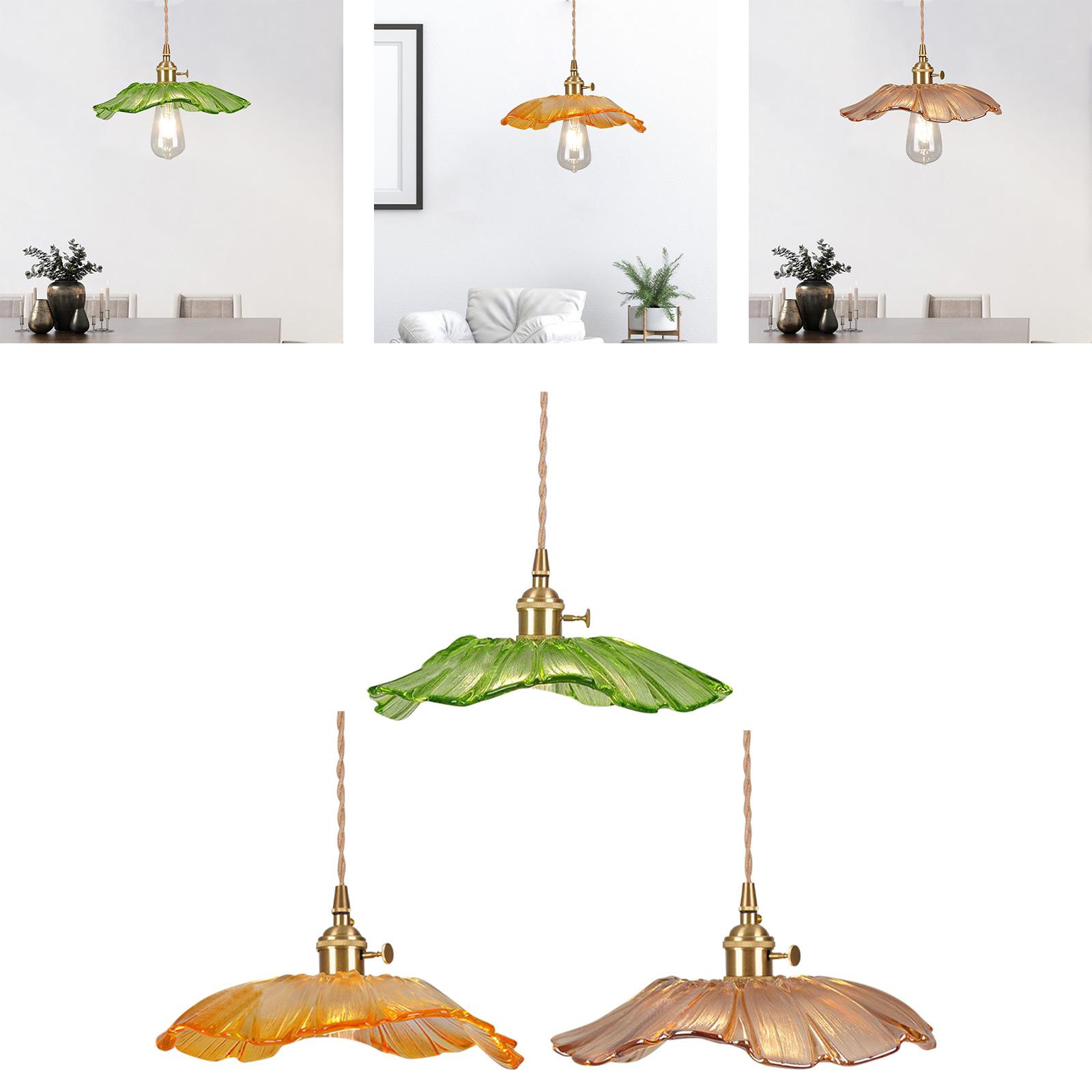 Flower Pendant Light Decorative Light Classic Modern Lighting Fixture Sturdy оранжевый