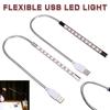 10 LED Light Portable Flexible Touch Switch Keyboard Notebook Laptop Lamp UsBLow Power Consumption Lighting Accessories
