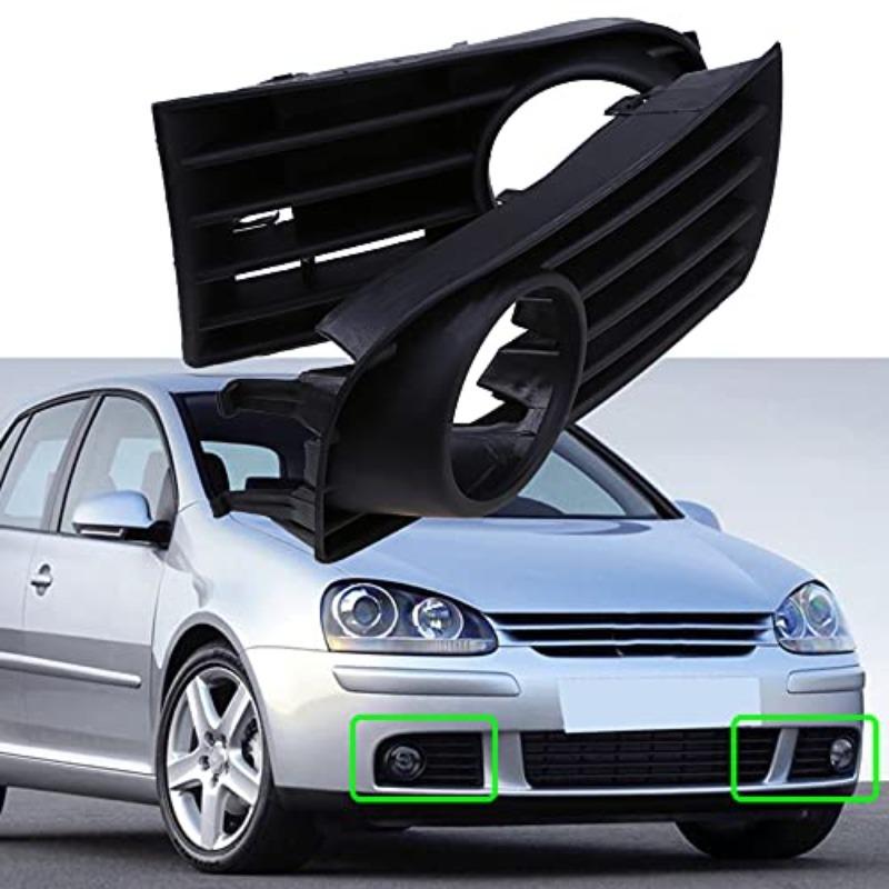 1Pc Front Bumper Fog Light Grille Cover Left Right For Volkswagen Golf5 MK5 2005 2006 2007 2008 2009 1K0853665B 1K0853666B