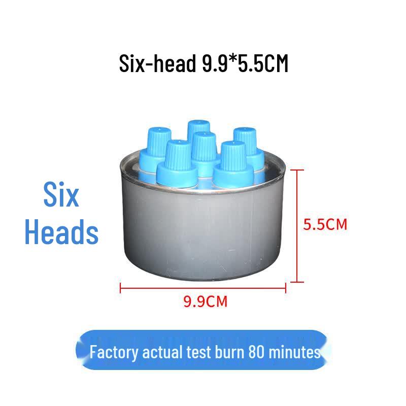Eco-Friendly Hot Pot Fuel Cans - 6 Pack